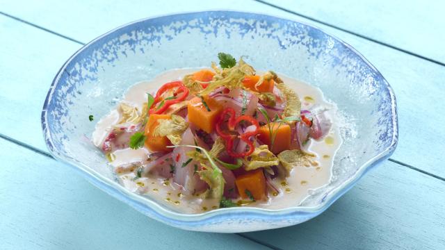 El ceviche de Gastón Acurio en La Mar.