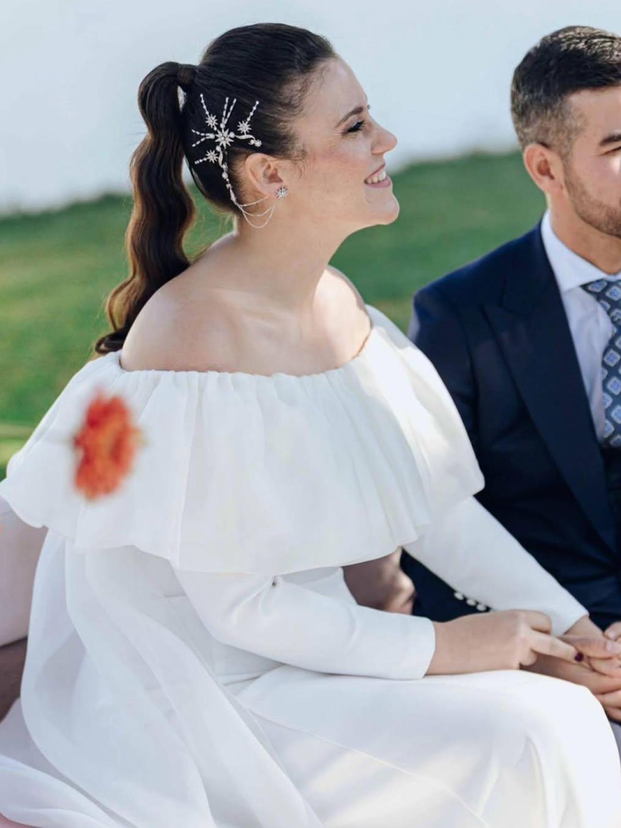 Ángela y Juan José el día de su boda.