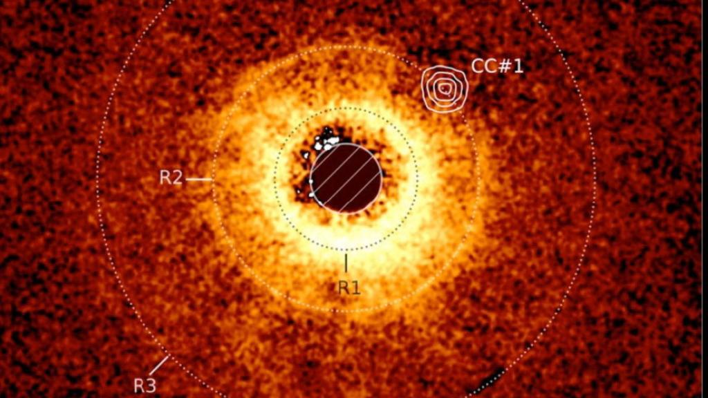 Un exoplaneta descubierto por el telescopio James Webb.