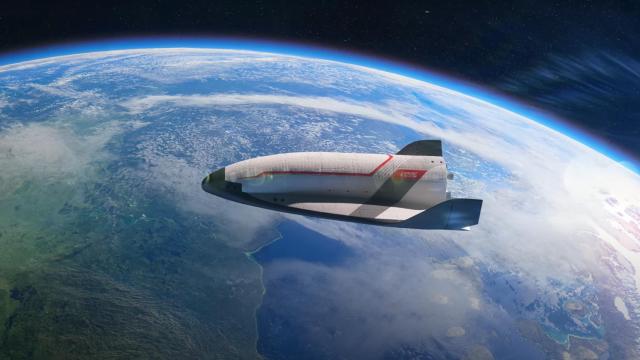 Ilustración del avión espacial Vortex