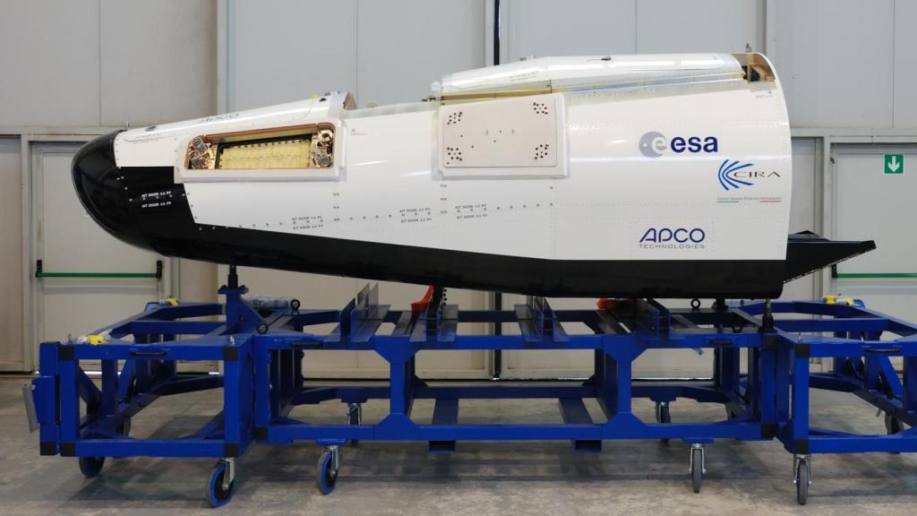 Vehículo IXV antes de su primera y única misión