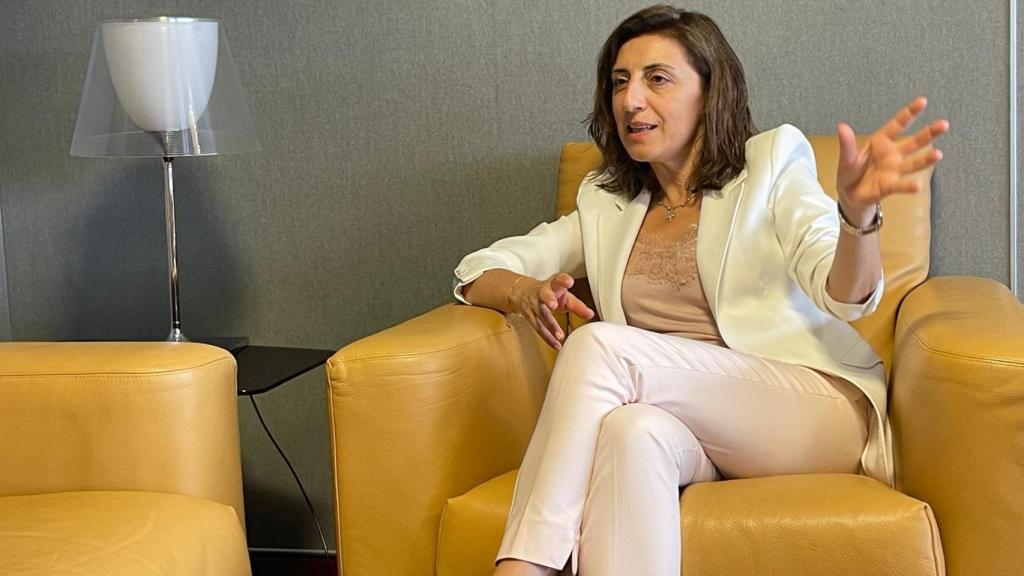 La conselleira de Medio Ambiente e Cambio Cllimático, Ángeles Vázquez.