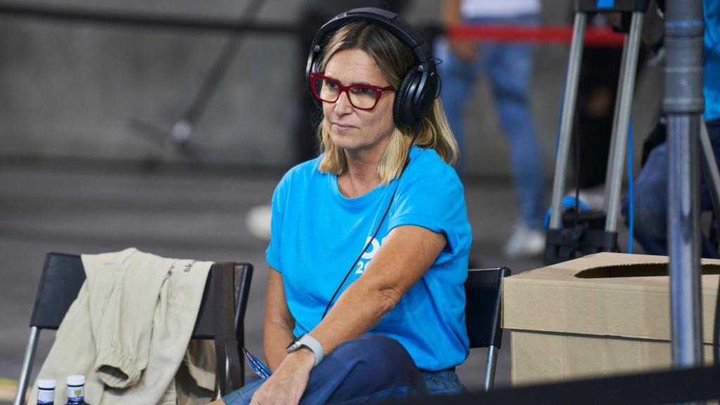 Noemí Galera durante el casting en PrimeVideo de OT 2023-24.