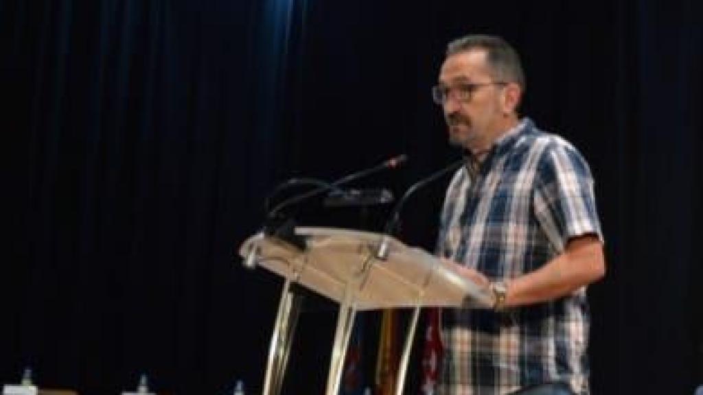 El concejal de Podemos en el Ayuntamiento de Humanes, Guillermo Blázquez.