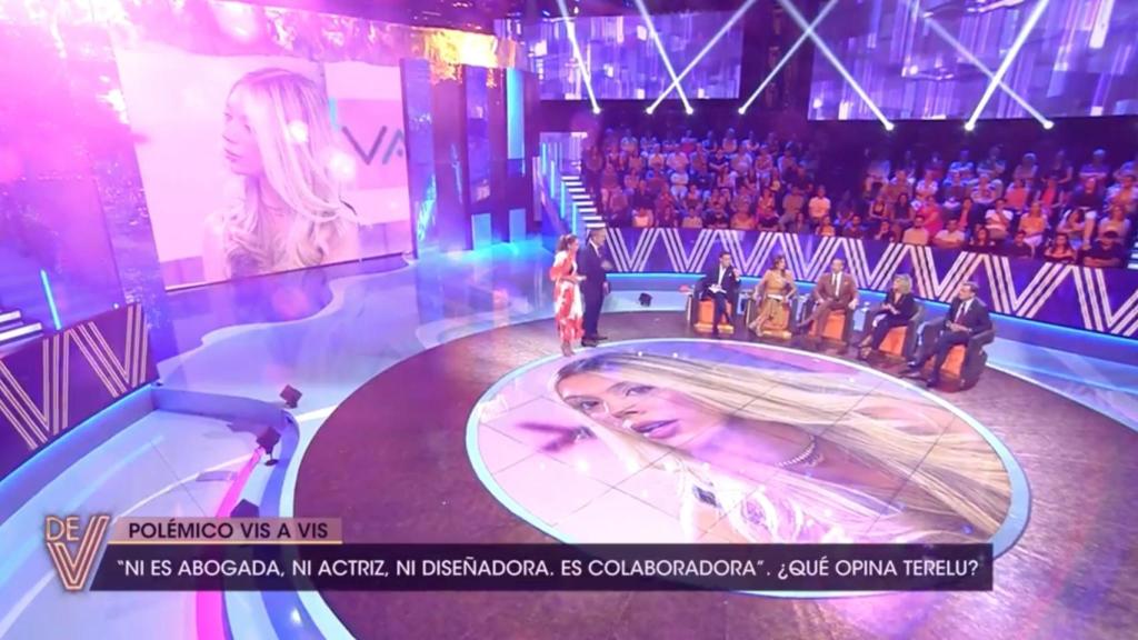 El plató de 'De viernes'.