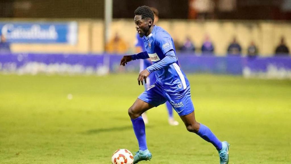 Ben  Hamed, durante un partido con su anterior equipo.