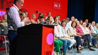 Sánchez Quero, en su despedida como secretario general del PSOE de Zaragoza