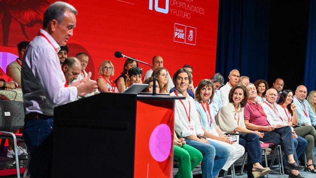 Sánchez Quero, en su despedida como secretario general del PSOE de Zaragoza