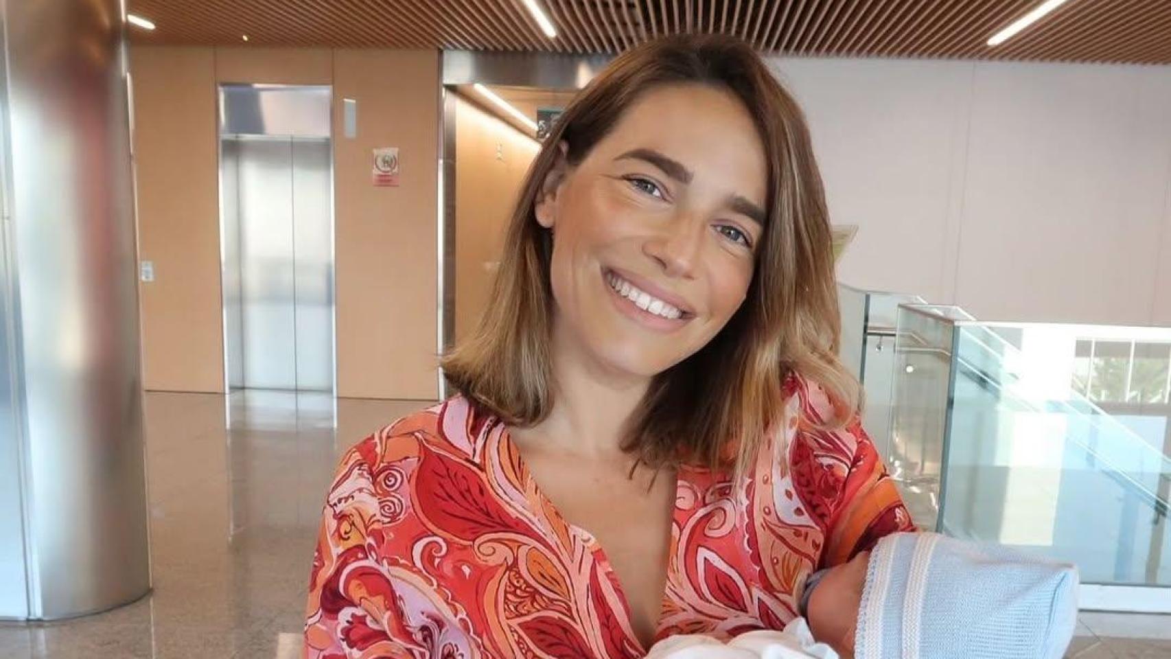 Flora González ha sido madre de su primer hijo.