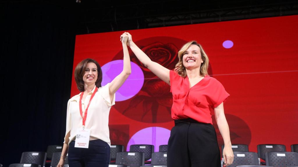 Pilar Alegría, junto a Teresa Ladrero, nueva líder del PSOE en Zaragoza