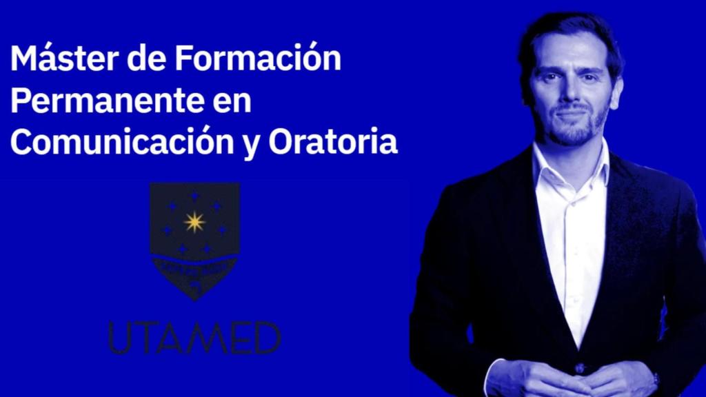 Un montaje con imágenes de Albert Rivera y Utamed.