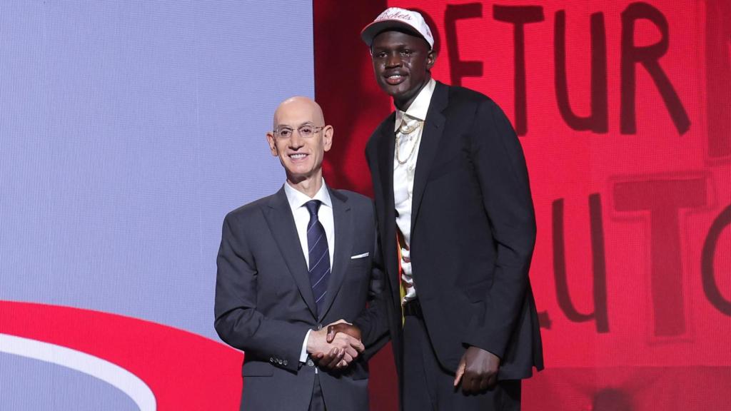 Khaman Maluach, en el Draft de la NBA 2025