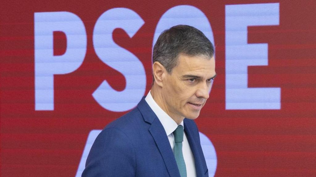 El presidente Pedro Sánchez, el pasado día 16 su llegada a Ferraz para asistir a la Comisión Ejecutiva Federal del PSOE.