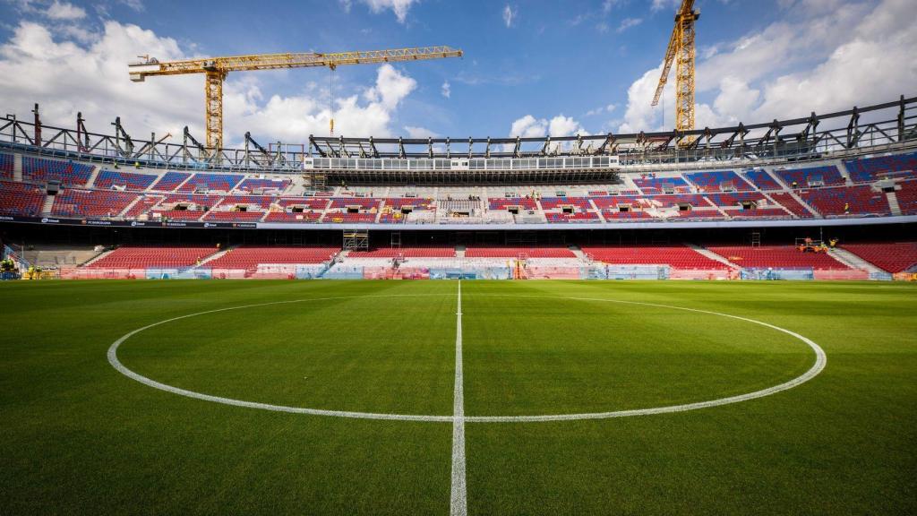 Las obras en el Camp Nou se entregarán a finales del 2027 de acuerdo con el club.