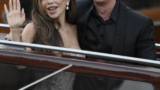 Jeff Bezos y Lauren Sánchez, en Venecia, el pasado sábado 28 de junio.