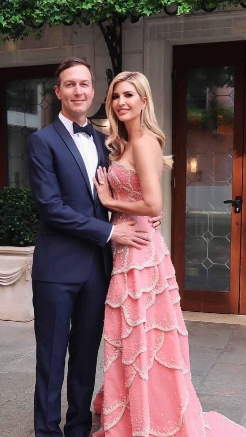 Ivanka Trump, hija de Donald Trump, ha sido una de las invitadas a la boda.