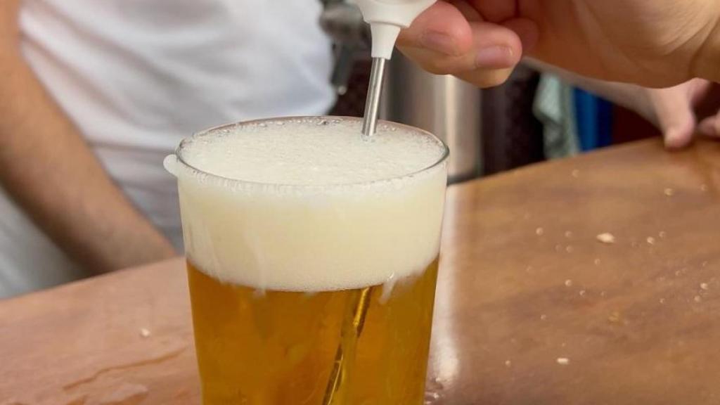 Una de las cervezas más frías de Sevilla.