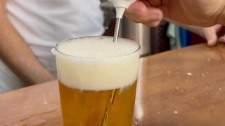 Una de las cervezas más frías de Sevilla.