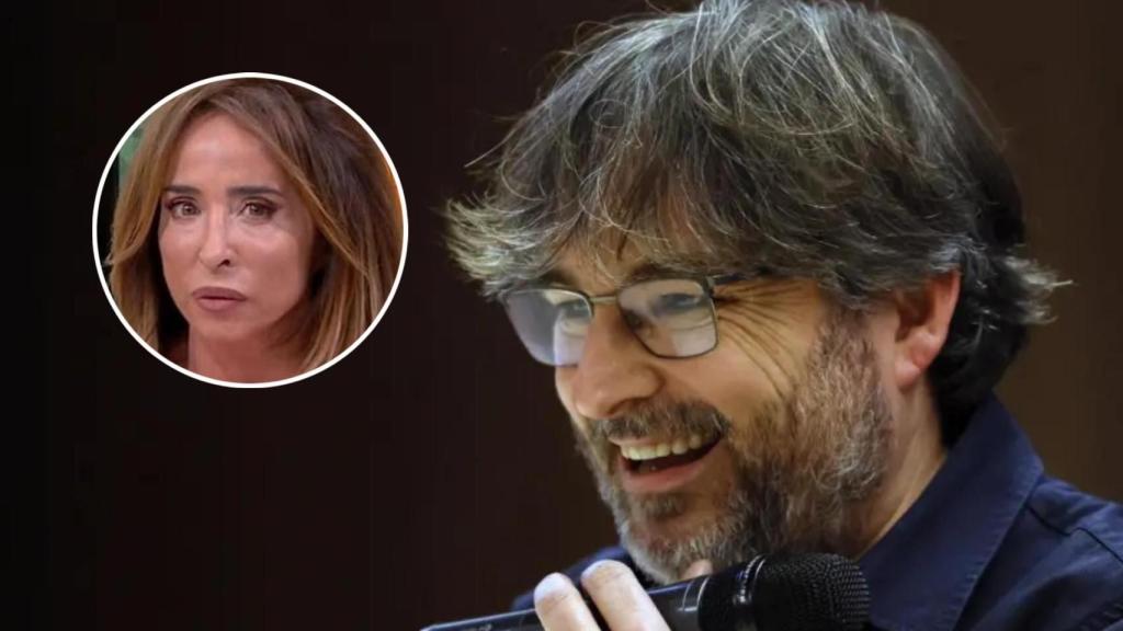 María Patiño en 'La familia de la tele' y Jordi Évole en la presentación de 'Lo de Évole'.