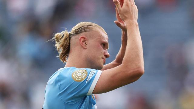 Haaland, en el partido del Mundial de Clubes ante la Juventus.