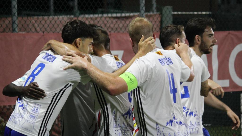 La Selección Aragonesa de Fútbol.