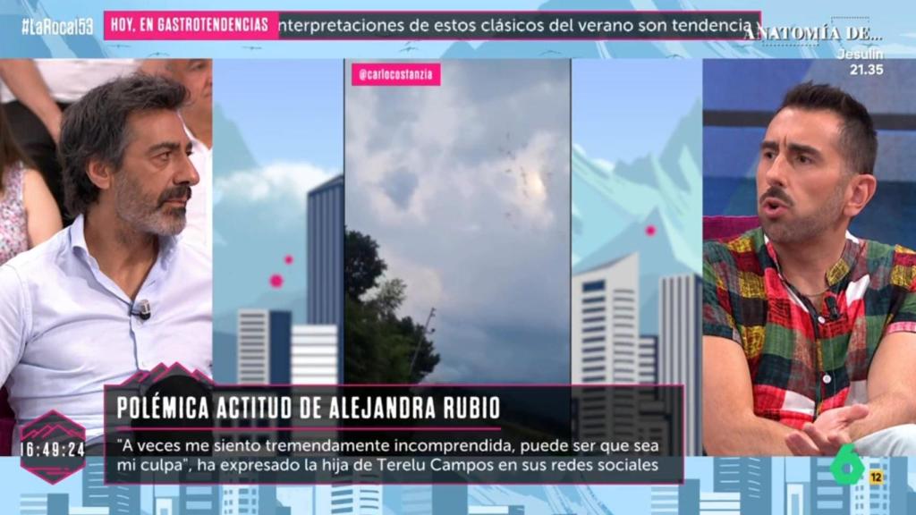 Juan del Val y Berni Barrachina en 'La Roca'.