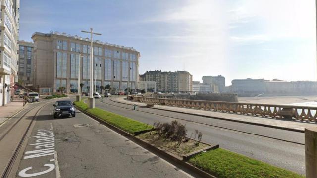 Calle del Matadero en A Coruña.
