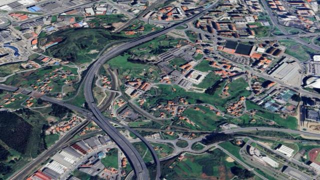 Zona del municipio de A Coruña donde se encuentran los barrios de la asociación Monte Martelo
