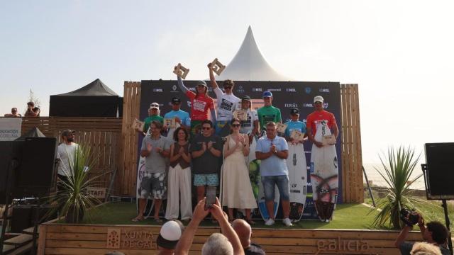 Antonio Dantas y Alice Le Moigne, campeones de Europa de Longboard en el Gadis Surf Festival Ferrol