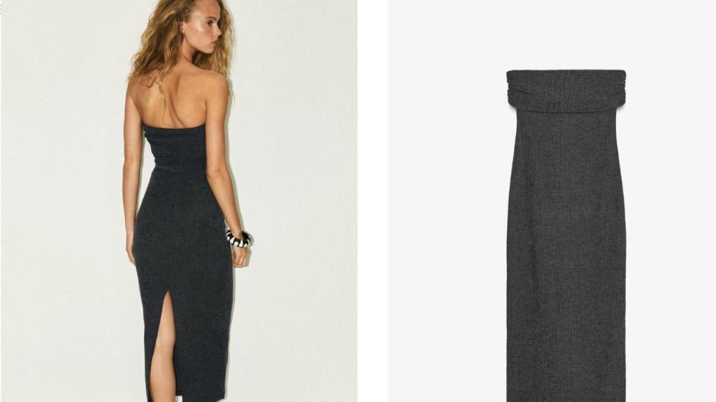 Vestido midi. Ref. 9144/303/818