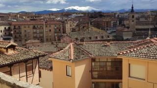 Bloques de viviendas de la ciudad de Segovia