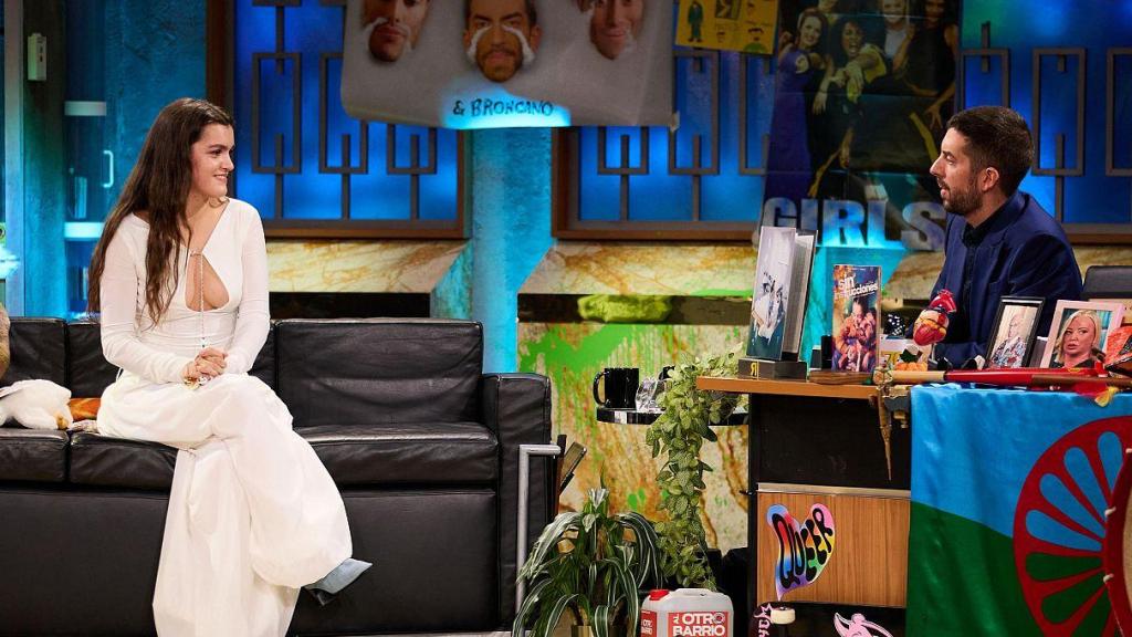 La visita de Amaia Romero cerró 2024 en 'La Revuelta'.