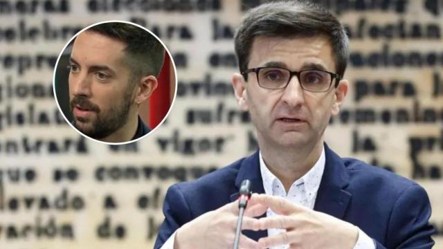 David Broncano en 'La Revuelta' y José Pablo López en el Congreso.