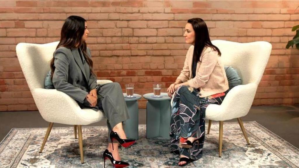 Claudia Rodríguez y Cruz Sánchez de Lara en 'Madres: desde el corazón'.