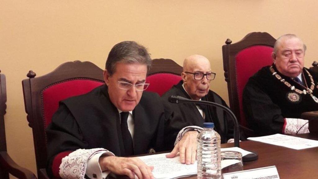 Jose María Diaz y Castroverde, en un acto.