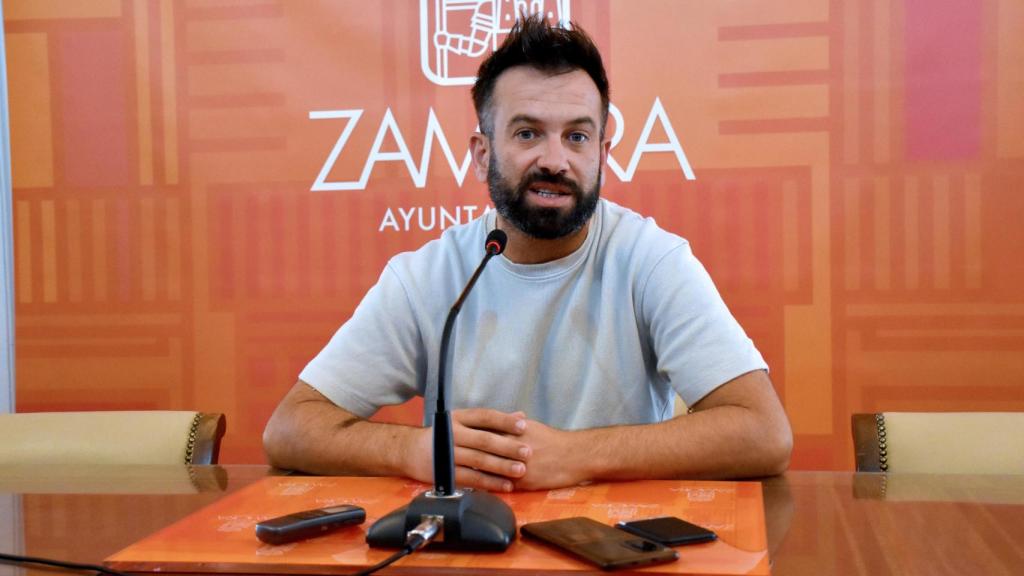 El concejal de Promoción Económica, Fiestas y Protección Ciudadana, David Gago