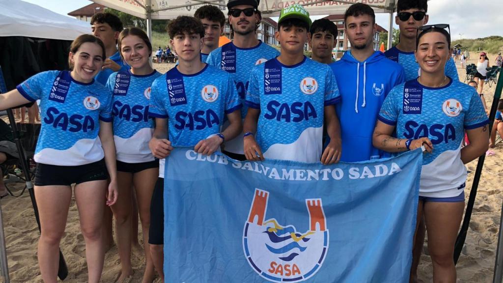 Imagen de los deportistas.