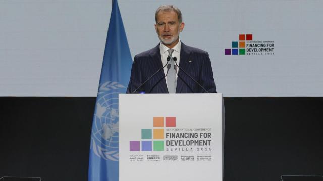 Felipe VI, en la Cumbre de la ONU en Sevilla