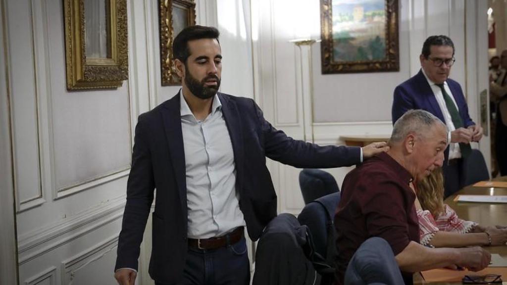 Los portavoces del PSPV y de Compromís en Les Corts. José Cuéllar / Corts