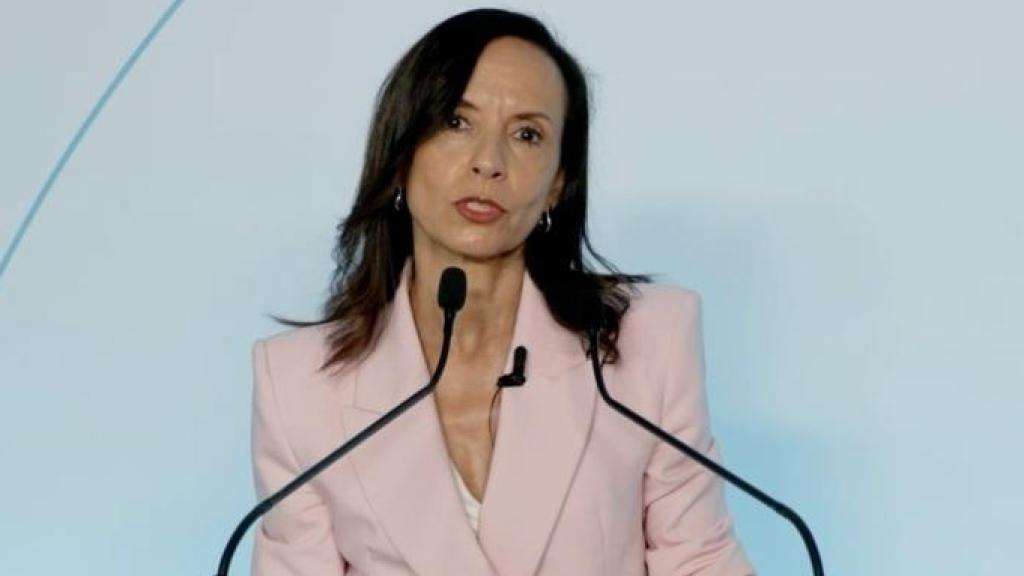 Beatriz Corredor, presidenta de Redeia, en la junta de accionistas de la compañía de 2025