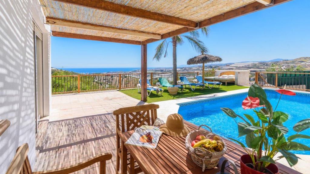 Una casa rural para alquilar en Málaga.