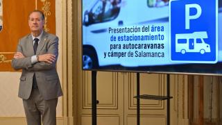 El concejal de Fomento del Ayuntamiento de Salamanca, Fernando Carabias