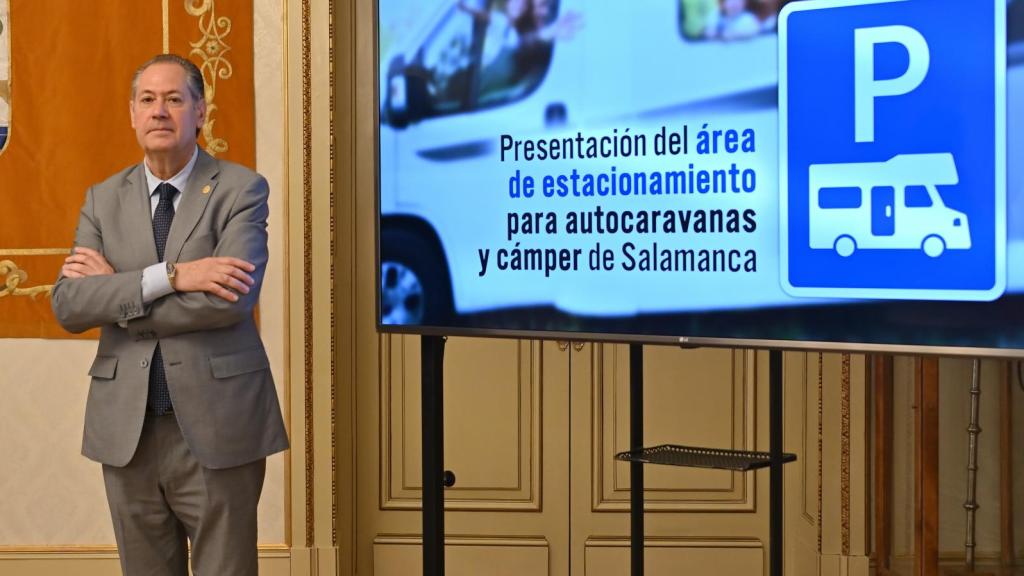 El concejal de Fomento del Ayuntamiento de Salamanca, Fernando Carabias