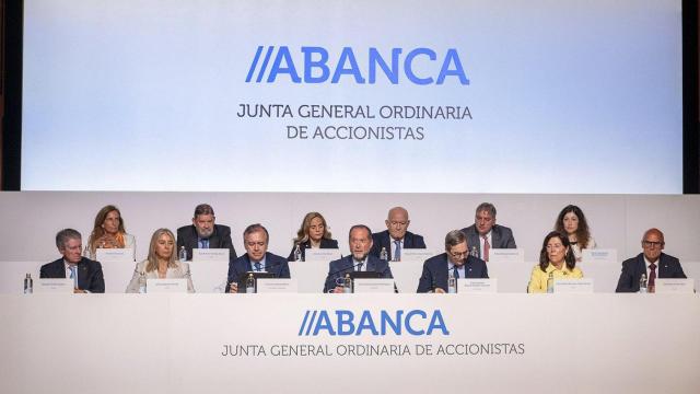 Imagen de la junta de Abanca.