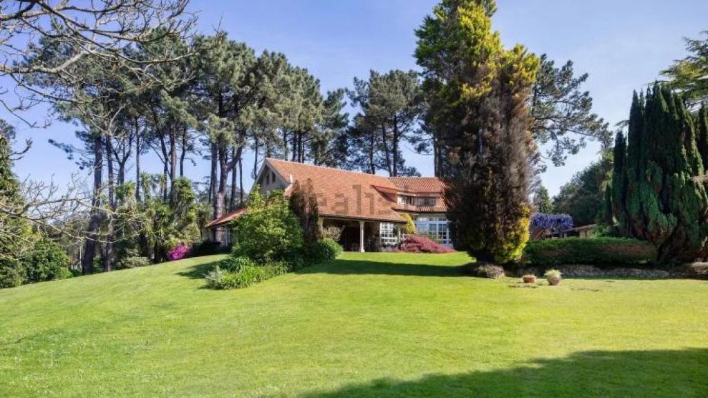 Jardín del chalet privado