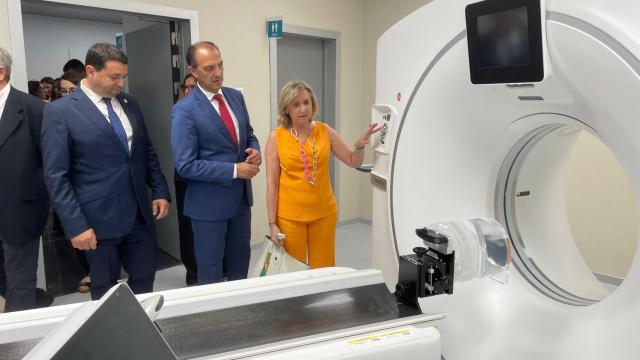 Visita al nuevo hospital de Alcañiz