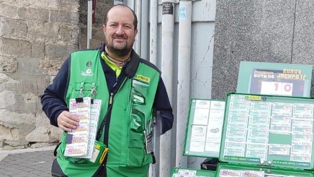Félix del Caz Casado, el vendedor de la ONCE que ha dejado un premio de miles de euros en Segovia