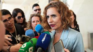 ía Jesús Montero, este lunes en Sevilla.