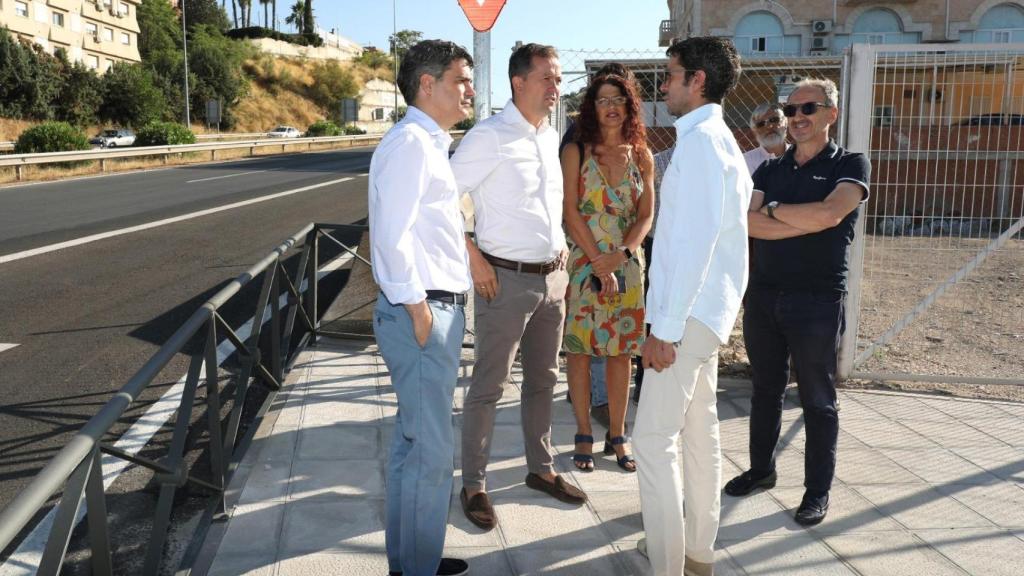 Velázquez ha visitado este lunes la zona.