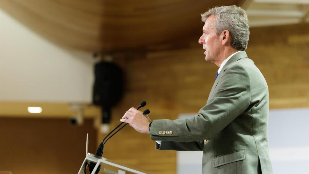 El presidente de la Xunta, Alfonso Rueda.